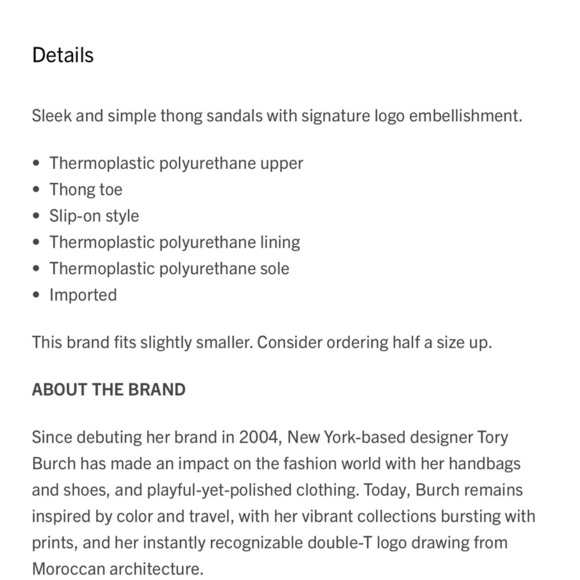 Tory Burch Clear Mini Miller Jelly Thong Sandal with White Monogram Size 8 - Picture 7 of 7